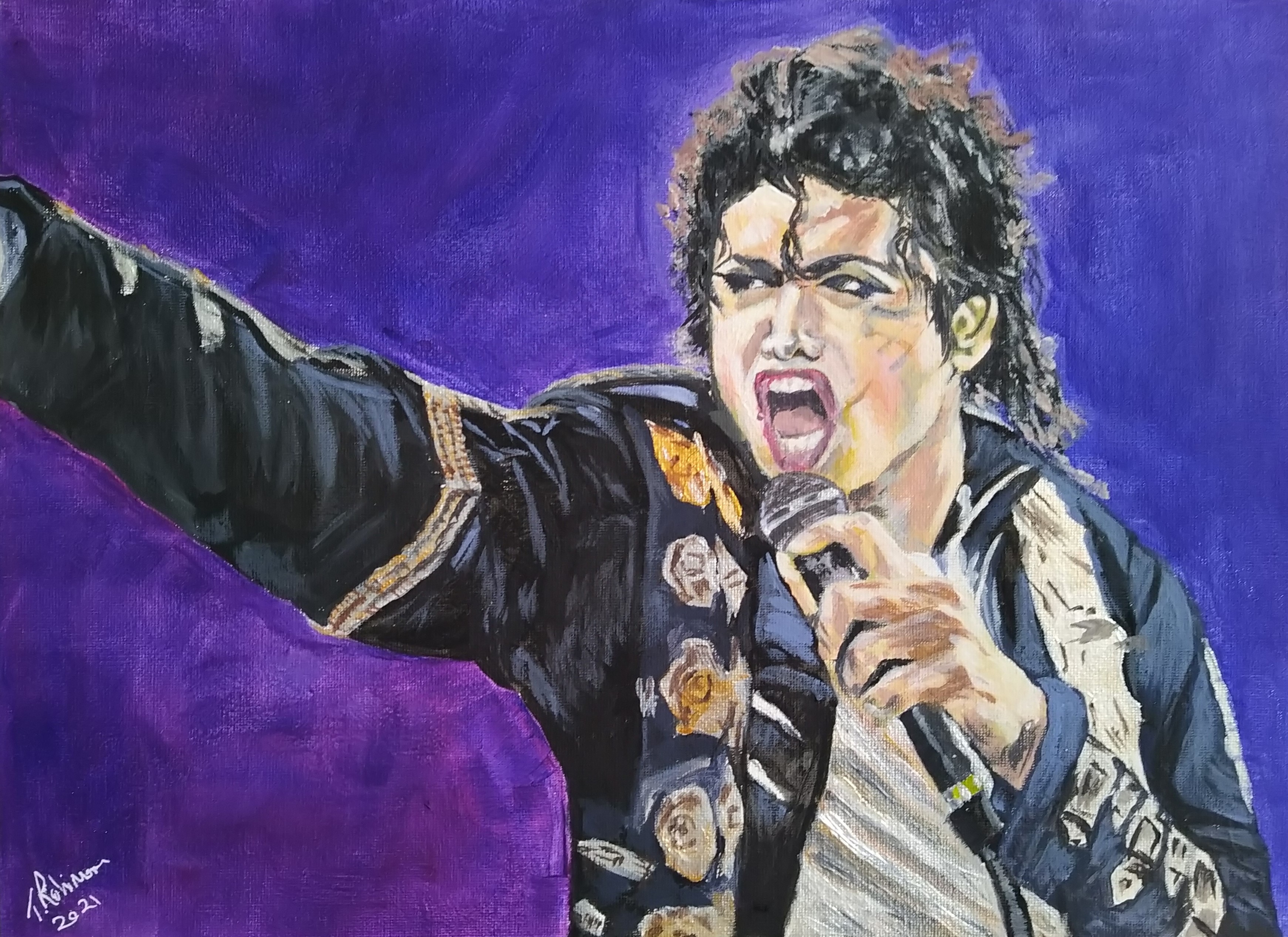 Michael Jackson Singing